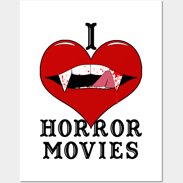 mmm Horror Movies Wall Art by zachattack